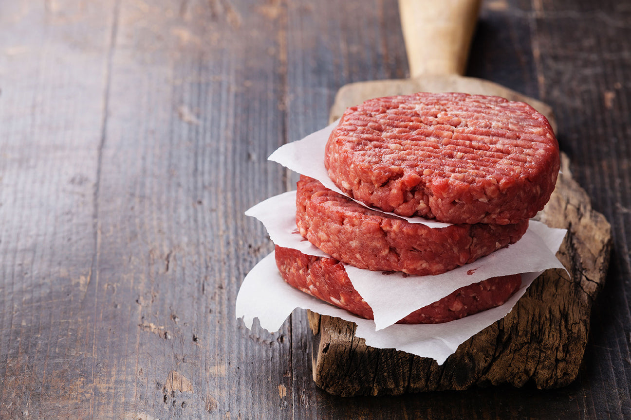 Nuterra Farms Beef Patties - 1/4 lb. patties in 1 lb. packages.